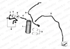 ACTIVATED CHARCOAL FILTER/TUBING