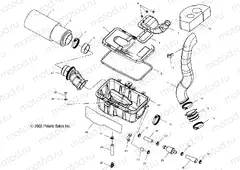 AIR BOX - A04CH68AC/AF/AH/AJ/AT/AV (4986128612B01) | AIR BOX - A04CH68AC/AF/AH/AJ/AT/AV (4986128612B01)
