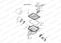 AIR BOX - A05BA25CA/CB (4994739473A11) | AIR BOX - A05BA25CA/CB (4994739473A11)