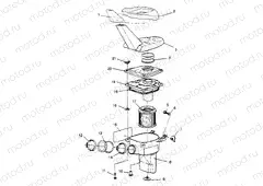 AIR BOX ASSEMBLY 2x4 400L W947540 (4926752675A014) | AIR BOX ASSEMBLY 2x4 400L W947540 (4926752675A014)