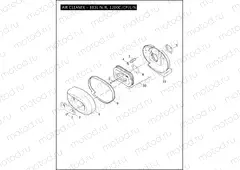 AIR CLEANER - 883L/N/R, 1200C/CP/L/N/X