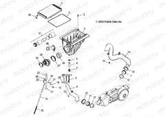 AIR CLEANER - A05PB20EA/EB/EC/ED (4999709970B03) | AIR CLEANER - A05PB20EA/EB/EC/ED (4999709970B03)