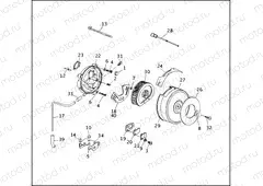 AIR CLEANER & ENRICHMENT CABLE (1 OF 2)