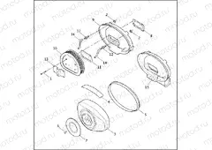 AIR CLEANER - FUEL INJECTED MODELS