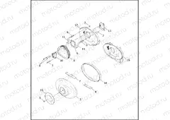 AIR CLEANER - FUEL INJECTED MODELS