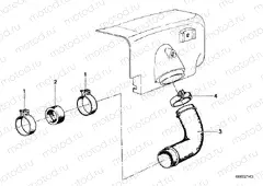 Air cleaner-intake manifold