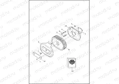 AIR CLEANER - TWIN CAM 110â¢