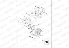 AIR CLEANER - TWIN CAM 110â¢