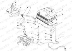 AIR INDUCTIO AND OIL VENT