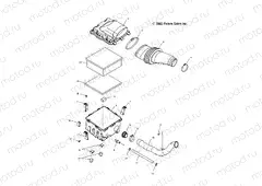 AIR INTAKE - A04GJ50AA/AB/AC/AD (4986168616B13) | AIR INTAKE - A04GJ50AA/AB/AC/AD (4986168616B13)
