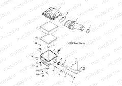 AIR INTAKE - A05GJ50AA/AB/AC (4995119511B13) | AIR INTAKE - A05GJ50AA/AB/AC (4995119511B13)