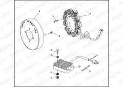 ALTERNATOR & REGULATOR