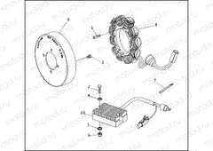 ALTERNATOR & REGULATOR