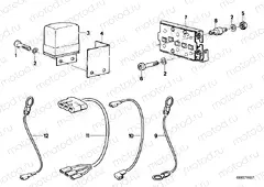 Alternator regulator, diode assy
