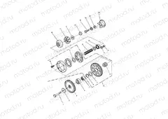 Alternator/ Starter Drive Gears