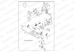ANGLE BROOM | ANGLE BROOM, MAIN FRAME - D132M9JDJ-BRM (49BRUTUSFRAME6675)