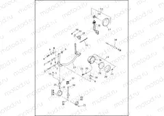 AUXILIARY/FOG LAMPS & FRONT TURN SIGNALS - FLSTC