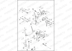 AUXILIARY/FOG LAMPS & TURN SIGNALS, FRONT - FLSTC & FLSTN (2 OF 2)