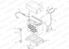 BATTERY BOX SLX 780 B954287 (4933953395B006) | BATTERY BOX SLX 780 B954287 (4933953395B006)