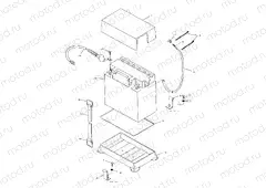 BATTERY BOX - W025402D (4980948094A14) | BATTERY BOX - W025402D (4980948094A14)