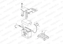 BATTERY BOX - W035098CA/W035098IA (4981028102B12) | BATTERY BOX - W035098CA/W035098IA (4981028102B12)