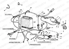 BATTERY DM 007707> » WIRING HARNESS