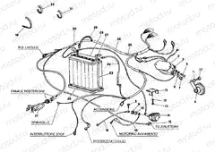 BATTERY FM <016055 » WIRING HARNESS