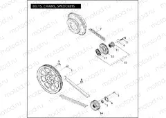 BELTS, CHAINS, SPROCKETS