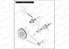 BELTS, CHAINS, SPROCKETS