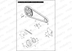 BELTS & SPROCKETS - 883/C/L/R, 1200C/L/N/R