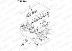 BEVEL GEAR (FRONT) (LT-A400FL5 P17)