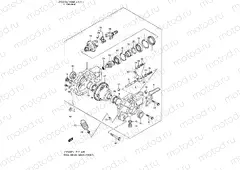 BEVEL GEAR (FRONT)(LT-F400FL1 P17)