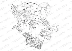 BODY ASSEMBLY 250 4x4 / W928127 (4922872287A005) | BODY ASSEMBLY 250 4x4 / W928127 (4922872287A005)