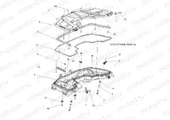BODY | BODY, ASM., BOX, FRONT - A11MH50FF (49ATVRACKMTG11SP500)