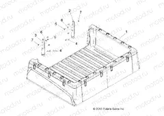 BODY | BODY, BOX ASM. - R15RMA57AA/AR/AZ/AC/LA/H57AR (49RGRBOX14570)