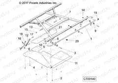 BODY | BODY, BOX, HVAC MOUNTING - R19RRU99/A/B (C700140)