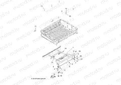 BODY | BODY, BOX MOUNTING AND LATCH - R151DPD1AA/2D (49BRUTUSBOXMTG15)