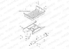 BODY | BODY, BOX MOUNTING and LATCH - R15RUA87/E87/YAA/ZAC ALL OPTIONS (49RGRBOXMOUNTING15900XP)