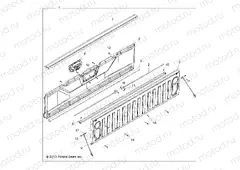 BODY | BODY, BOX, TAILGATE - R15RTA57AA/BA/AR/AC/EAU (49BRUTUSTAILGATE13)