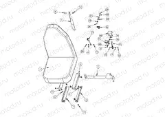 BODY | BODY, BUCKET SEAT LEFT FIXED - e6 (49GEMBODY11BUCKETLFT)
