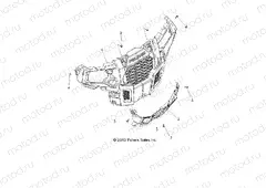 BODY | BODY, BUMPER, FRONT - A15DAH32EJ (49ATVBUMPER14325)