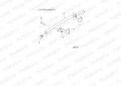 BODY | BODY, BUMPER, REAR, CHROME - L20G2AGALA/4AGALA/6AGALA