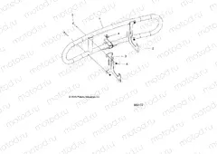 BODY | BODY, BUMPER, REAR, RUGGED - L20G2AGALA/4AGALA/6AGALA