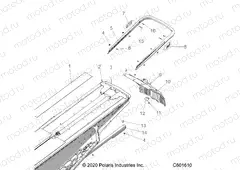 BODY | BODY, BUMPER, REAR - S22TDL8RS/8RE ALL OPTIONS (C601595)