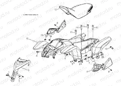 BODY | BODY, CAB and SEAT - A15YAK05AD/AF (49ATVCAB09OUT50)