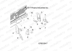BODY | BODY, CAB FOAM - R19RRU99/A/B (C700124-7)