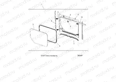 BODY | BODY, CAB WINDSHIELD, GLASS - L20U2NAFLA (300207)