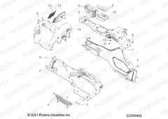 BODY | BODY, CENTER CONSOLE - Z21R4F92AH/BH (C0704403)