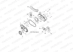 BODY | BODY, CLUTCH COVER - A15SDA57FH (49ATVCLUTCHCVR1570TRG)