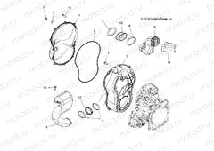 BODY | BODY, CLUTCH COVER - A15SYE85FS (49ATVCLUTCHCVR15850TRG)